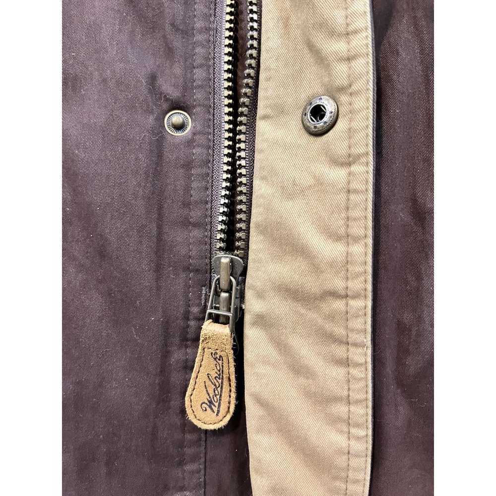 Woolrich Mens XL Field Barn Jacket Style 15402 Vintage 1990s Outdoor Coat - Picture 6 of 13
